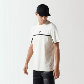 11° Gradi T-Shirt a Manica Corti Coconut/Stone M
