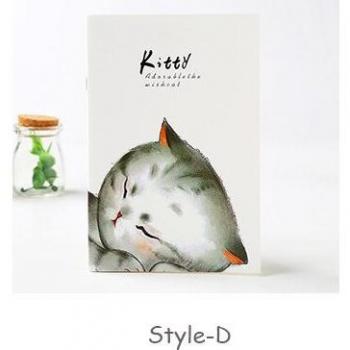 Niedliches Katzen Notizbuch