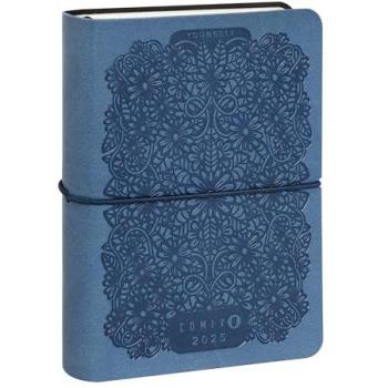 Agenda 16 Mesi Day Mini Comix Youself Special Blu Fiori