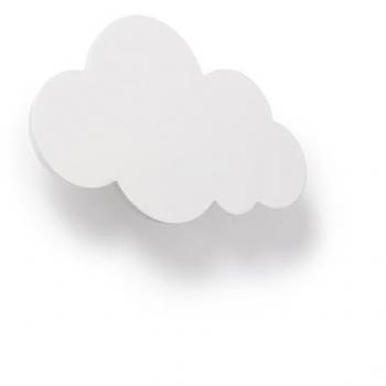 Lampada a parete 8W per bambini Cloudy Bianco