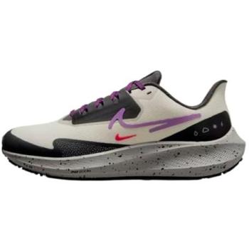 Nike Pegasus 39 Shield Hueso Claro Púrpura Vívido
