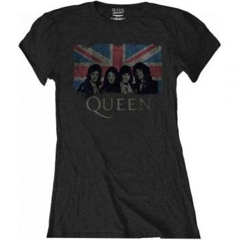 Queen Union Jack Ladies Tee