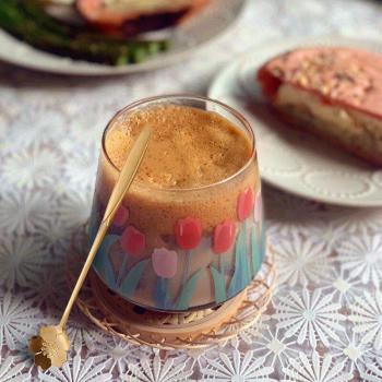 390ML Heat-Resistant Tulip Glass Drinking Cup