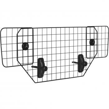 Pawhut Dog Guard For Cars Adjustable Boot Barrier Metal Mesh Pet Headrest