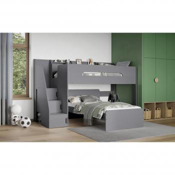 Stepaside Staircase L Shaped Bunk Bed