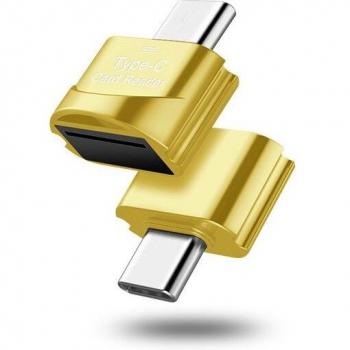 Lecteur Compact Micro SD TF USB 3.0 Type C, Adaptateur OTG Portable