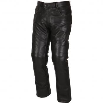 Ryley Modeka pantaloni pelle nera 54
