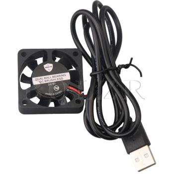 BQLZR 5V DC Black USB Cooling Fan 5100 RPM