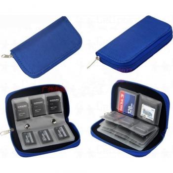 22-Slot SD Micro Mini Memory Card Storage Wallet