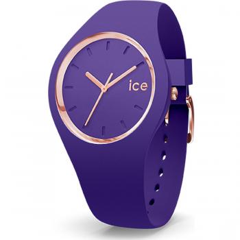 Ice Watch Frauenanalog Quarz Uhr mit Silikondetour 015696 – Design „Schneeflocke“