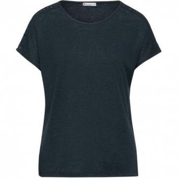 STREET ONE Damen Funktionsshirt mit Stickerei