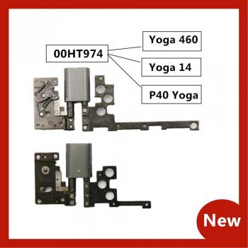Lenovo ThinkPad Yoga 460 LCD Hinges Left and Right Set 00HT974 Silver Black