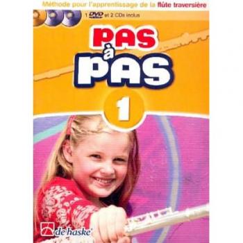 DE HASKE
Pas à Pas Flute Volume 1 + Dvd + 2 CD