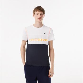 Lacoste Herren T-Shirt - Elegantes Weiß mit Logo