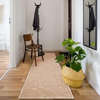 RugsX Eton 172 Beige Runner 100x370 cm