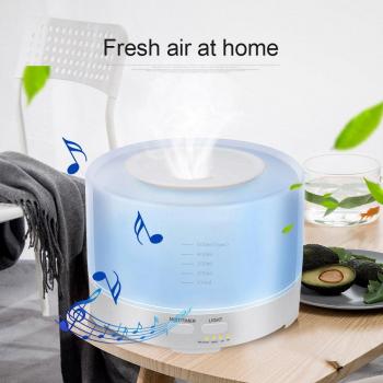 Bluetooth Aroma Diffusor 500ML mit LED Farbwechsel