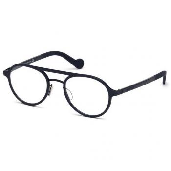 Moncler Unisex-Erwachsene ML5035 090 51 Brillengestelle, Blau (BLU LUC)