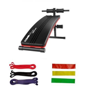 Banc de Musculation Keboo Fitness Série 300 et Élastiques
