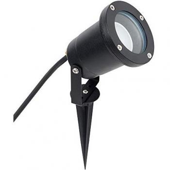 Set of 8 Derwent Black Outdoor IP65 Light with LED Bulbs