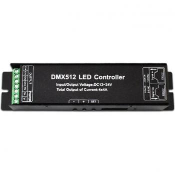 4CH RGB RGBW DMX 512 Decoder for LED Strips