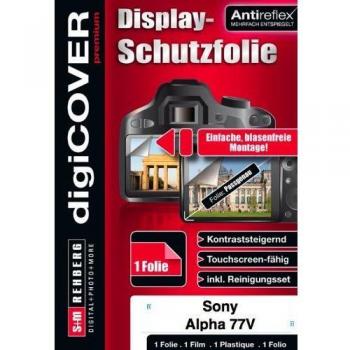Digicover Schutzfolie Prem. Son Alpha 77V/77 II(N3002)