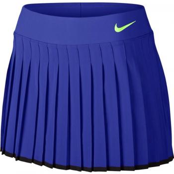 Nike W Nkct Vctry Skirt Falda de Tenis, Mujer, Azul