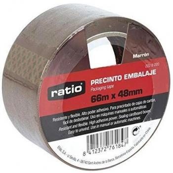 Precinto Embalaje Marrón 48mm x 66m