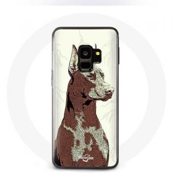Samsung Galaxy S9 Doberman Hondenras Coque