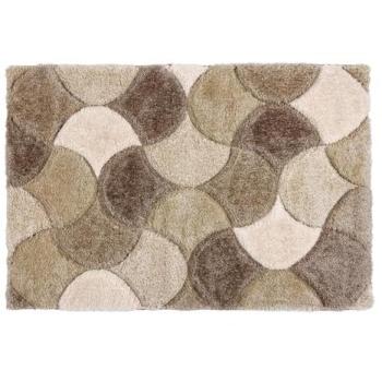 Neutral 3D Scallop Wall Covering – 160 × 230 cm