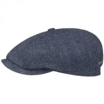 Hatteras Brinkley Flatcap, 59 cm, blau-meliert