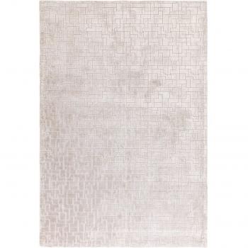 Tapis Novatrend Viskose Éclat Argent 160x230 cm
