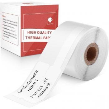 Phomemo Yellow Cable Label Roll for M110 - 0.98x1.5-1.57 (25x38-40mm) - 100 Labels/Roll