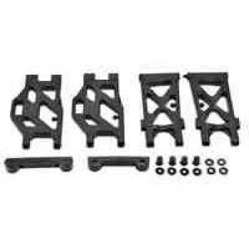 Carson 500405351 – X10EB Querlenker Set + Halter, vor/ hinter