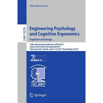 Engineering Psychology and Cognitive Ergonomics: Cognition and Design