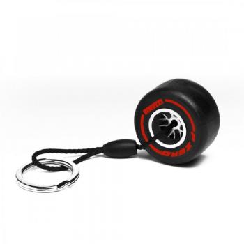 Pirelli Super Soft Tyre Keyring
