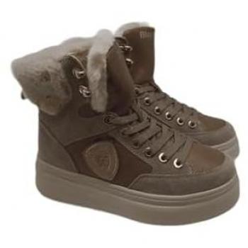 Botines Blauer F4EMERY01 beige para mujer