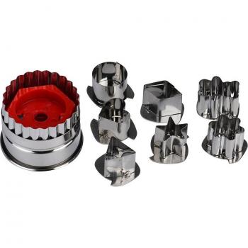 Moldes para Galletas de Acero Inoxidable - Corazón, Estrella, Flor y Círculo