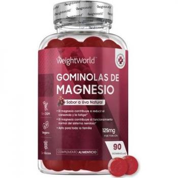 Gummies de Magnésium 90 Vegan - Citrate de Magnésium 125mg - Pour Adultes et Enfants (5 Ans+)