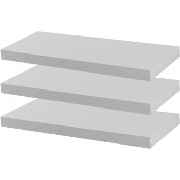 Set of 6 Modern Floating Shelves - 60cm