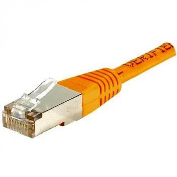 Patchkabel F/UTP, CAT.6, orange, 30,0 m Patchkabel mit besonders schmalem Knickschutz (853347)