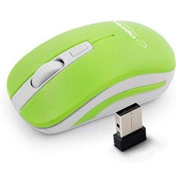 Mouse Wireless Esperanza 2.4GHz Uranus Verde/bianco
