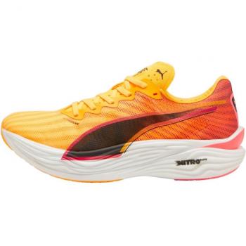 Calzado Puma Deviate Nitro Elite 3 Naranja Rosa AW24, Talla 44,5