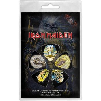 Classic Album Iron Maiden Plectra Set Multicolor