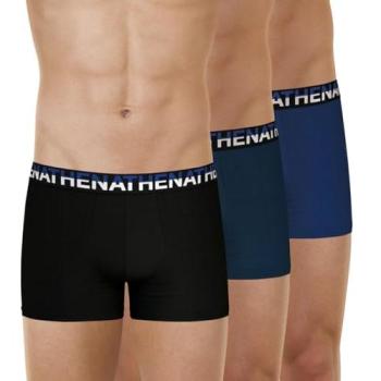 Pack de 3 boxers essentiels bleus pour homme Athena