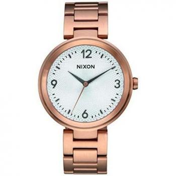 Nixon Damenquarz-Uhr Chameleon in Rosengold & Silber, Modell A991-2369-00