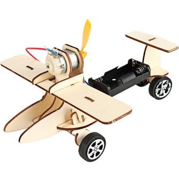 Wooden Sliding Airplane Science Kit