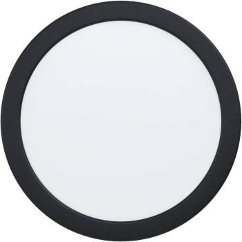 LED Einbauleuchte Fueva in Schwarz und Weiß 5,4W 800lm IP44 120mm