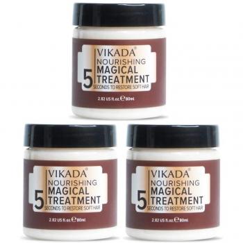 Trio Vikada : Masque Capillaire Magique 5 Secs Réparation