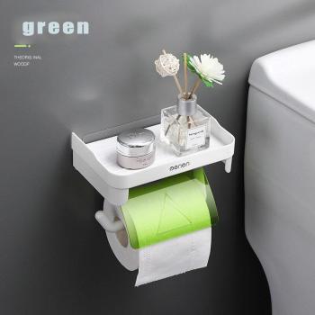 Soporte de pañuelos de baño montado en la pared
