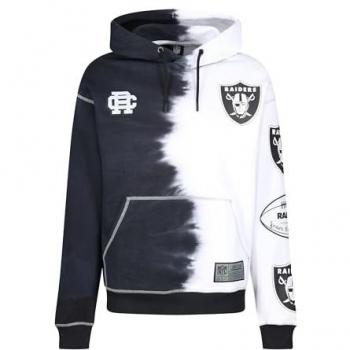 Herren Kapuzensweatshirt Las Vegas Raiders Ink Dye